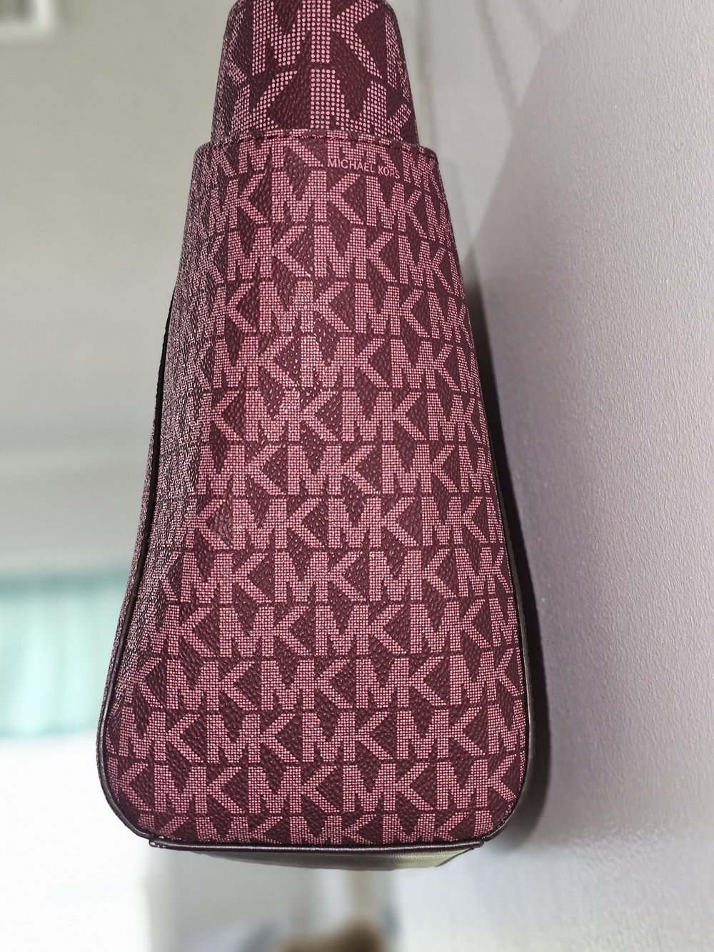 Michael Kors Jet Set Shoulder Tote with Monogram Jacquard